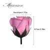 50pcs Diameter 4.5cm Soap Rose Head beauty Wedding Valentine's Day Gift Wedding Bouquet Home Decoration Hand Flower Art 220527