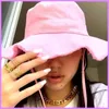 Neue Mode Frauen Breite Krempe Hüte Sommer Le Bob Artichaut Outdoor Frauen Designer Casquette Strand Caps Hüte Herren Baseball Kappe G225075F