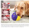 Dog Squeaky Toys for Aggressive Chewers Balls Interactive Toy Durable Stick for Medium Large Dogs Puppy with Non Toxic Rubbe