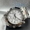 Montre de Luxe Watch Men's Men's Olth Ceramic Ring Vk Quartz Watch 40mm 904l All Stains Steel Disc Disclet Buckle Watchan