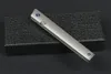 Nouveau R8126 Flipper Couteau Pliant D2 Satin Drop Point Lame CNC TC4 Titane Alliage Poignée Roulement À Billes EDC Couteaux De Poche