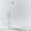 18.8mm glass hookah female male head with curved adapter nozzle