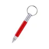 Multifunctional Mini Metal Ballpoint Pen Outdoor Tool Pen Screwdriver Keychain Short Scale Pens