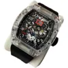 Uhren Armbanduhr Designer Luxus Herren Mechanische Uhr Richa Milles Business Freizeit Rm11 Vollautomatisches Band Schweizer Uhrwerk Marke Handgelenk