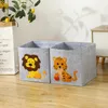 Boîtes de rangement bacs Cube pliant boîte de rangement en tissu feutre épaissi pour 220823