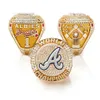 2021 2022 World Series Baseball Braves Team Ship Ring met houten display box souvenir mannen fan cadeau groothandel maat 8-149495553