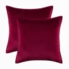 Подушка / декоративная подушка Nordic толстый бархатный бросок крышка дома декоративная подушка для диван-кровать диван современный сплошной цвет квадратный чехол