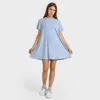 Desinger Women Summer Dress Женская причинно -следственная йога повседневные миди -платья йога для женщин -дизайнеров Active5363083