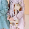 Северный стиль прекрасная чучела игрушка для животных Kawaii девочки плюшевые куклы дети рождены спящими.