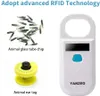 YANZEO PET MICROCHIP RFID EMID ANIMAL HANDHELD READER 134.2 IDスキャナー充電式チップ登録ペットタグFDX-B ISO 11784/11785 AR180