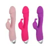 G SPOT RABBIT DILDO Оргазм оргазм для взрослых игрушки USB Зарядка Мастурбация Сексуальная игрушка для женщин Водонепроницаемы