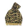 BapeBrand Hommes Designer Sweats à capuche Hommes Femmes Styliste Veste à capuche Camouflage Imprimer Sweat-shirts de haute qualité pour hommes 6 couleurs Pull Mode