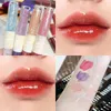 Lip Gloss Double Head Watery Shimmer Transparent Pink Purple Tint Moisturizing Lipstick Shiny GlazeLipLip