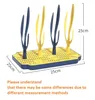 Happyflute 베이비 병 저장 랙 휴대용 이동식 식탁기 저장 상자 배수 방진 방지 건조 랙 220708