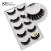 50 paren groothandel fabrieksprijs wimpers handgemaakte valse wimper natuurlijke lange 3D mink lashes make -up faux cils 220607