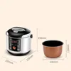 12V 24V Mini Rice Cooker Car Truck Soup Porridge Cooking Machine Food Steamer Electric Heating Lunch Box Meal Heater Warmer 2L 220707