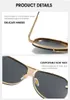 Modny klasyczny styl gradient pilotażowe okulary przeciwsłoneczne fajne mężczyzn Rimles vintage marka design sun okulary Uv400 Oculos Ditaeds
