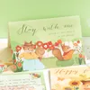 Confezione regalo Simpatici animali Busta da giardino Set di carta da lettera Diario Materiale per scrapbooking Confezione regalo all'ingrosso