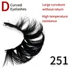 Ложные ресники оптом 10/20/50pairs D Curl in the Bulk Strip Lashes Торг 3D Mink Long Пушистый драматический толстый многоразовый макияж Harv22