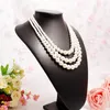 Ketten Design Multi-schicht Simulierte Perle Halskette frauen Hochzeit Geburtstag Party JewelryChains Godl22