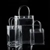 Packing Bags Office School Business Industrial Aa Pvc Plastic Gift Handles Wine Packaging Bag Clear Handbag Party Favors Fashion With Butt