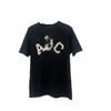 Bedruckendes Damen-T-Shirt FEAROFGOD FOGABCKurzärmliges, lässiges Baumwoll-Paar-Buchstaben-T-Shirt für Männer und Frauen