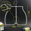 3style Plastic Trouser Ring Female Mannequin body Universal Swimsuit Round Hook Rack Cloth Store Display Hanger Boxer Pants C059