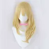 Peruker Emma Sano Cosplay Wig Anime Tokyo Revengers Emma Syntetic Fake Hair Halloween Party Carnival Role Play + A Wig Cap H220513