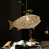 Rattan Modern Simple Loft Lamp Erestauran