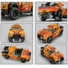 Velocidade F-150 MOC SUV SUV de carro de carro de carro figuras de veículos blocos de edifícios de veículos rally pilotos modelo tijolos brinquedos para garoto 220418