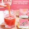 Juicers Mini liquidificador portátil 6 cortador elétrico USBcharging Juicer adequado para viagens esportivas e misturador de comida ao ar livre Juicerjuicers Ju