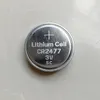 100pcs/partia CR2477 3V Button Button Akumentalne komórki monety