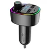 Bluetooth 5.0 FM 송신기 자동차 키트 MP3 플레이어 PD 듀얼 USB 충전기 지원 U 디스크 TF 카드 손자없는 음악 핸즈프리 G67