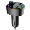 Bluetooth 5.0 FM Transmitter Car Kit Mp3 Player PD Dual USB Charger Support U Disk TF Card Ulignless Musicfree G67