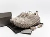 Balencigaa Qualidade Balenica Best 2022 Chunk New Platform Men Defender For Shoes Women Designer Casual Tênis grossos de alto treinador esportivo bege bel