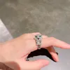 Big Cheetah Leopard Classic Diamond Wedding Ring Designer Women Rings Trouwliefhebbers Gift Engagement Sieraden met doos