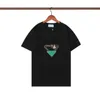 T-shirts pour hommes Designer Hommes Paris T-shirts Triangle Diamond Lettres LETTER