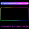 RGB Soft Gaming Mouse Mouse Pad كبير كبير الحجم متوهج LED موسع موسيباد غير مطاطية قاعدة كمبيوتر لوحة مفاتيح اللوحة MAT25037415629