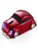 Fyra färgstil Classic Car Yellow Blue Red Wireless Mouse 24g bilmöss 1200DPI Leisure7084296