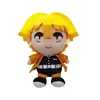 8 estilo 20cm Japão Anime Demon Slayer Toys Tomioka Giyu Kamado Tanjirou Kamado Nezuko Agatsuma Zenitsu Doll Peluche Kids Gift