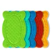 Silicone Dog Lick Mat Voor Honden Huisdier Slow Food Plate Dog Bathing Districtie Siliconen-Dog Sucker Food-Training Pet-feader levert