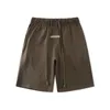 21SS Offerice High Street Shorts Мужские повседневные спортивные брюки свободные негабаритные шнурки для шнурки дизайнер Essouse's Shortb3xj