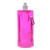 Sac à eau en silicone pliable ultralable sac à eau sac de bouteille extérieure Sport Randonnée Camping Sof Flask Water Sac SXAUG02