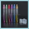 Packing Bottles Office School Business Industrial 10Ml Portable Per Spray Bottle Colors Glass Tra Dhvka
