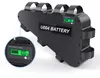 US EU AU geen belasting e fietsbatterij 48v 12AH lithium batterij 1000W e-fiets motor kit li-ion elektrische fietsen Driehoekige batterij