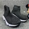 Fashion designer big Infants Sock Shoes for Boys girls Socks youth basketball Trainers Teenage Light comfortable solid Running toddler track sneakers sizes 24-35