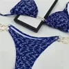 Mode Frauen Bademode Designer Bikini Brief Drucken G Kette Badeanzüge Badeanzug Damen Designer Kleidung