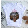 I Am A Strong Melanin Queen t shirt Women Clothes African Black Girl History Month Female T-shirt Tee Shirt,Drop Ship