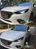 Auto LED Lauf Kopf Licht Montage Für Mazda 3 Axela LED Scheinwerfer 2014-2016 Dynamische Blinker Fernlicht objektiv Auto Zubehör Lampe