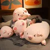 CM Söt fylld gris plysch leksaker barn kudde sömn mjuk medföljande dockor djur dvs födelsedagspresent j220704